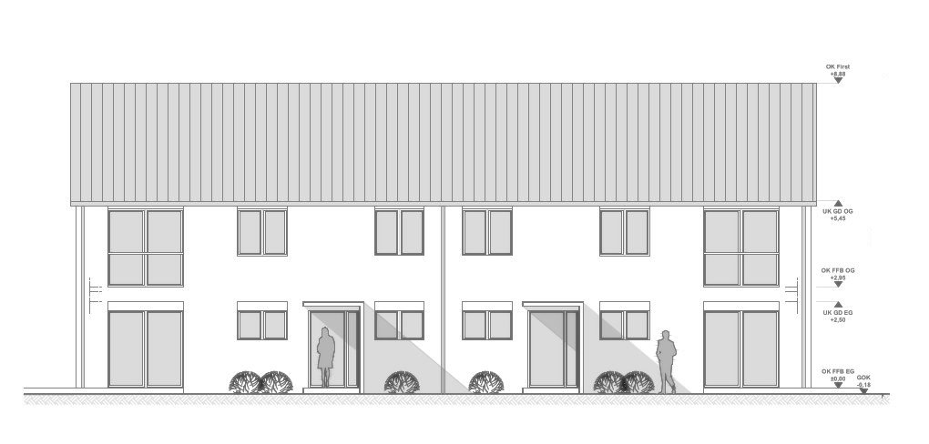 Neubau Doppelhäuser